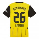 Günstige Fußballtrikots Borussia Dortmund Ryerson 26 Heimtrikot 2024-25 Kurzarm